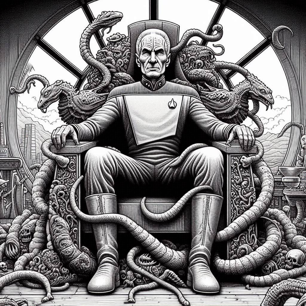 ALIEN TENTACLES TEARING APART HUMANITY'S SOUL