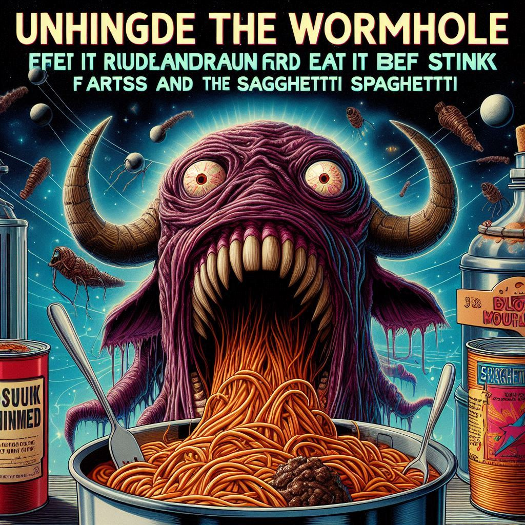 MONSTER VOMITING PASTA INTO THE VOID