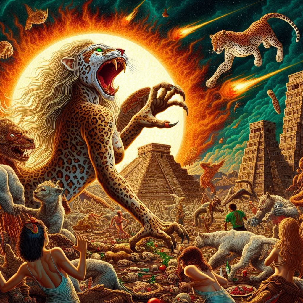 LEOPARD FUCKING THE SUN WITH DEATH'S GRIP