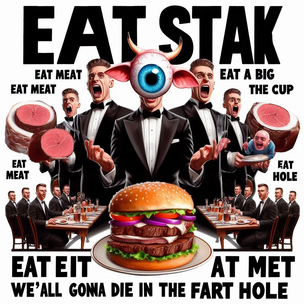 MEAT MONSTERS FEASTING ON FARTS AND NIGHTMARES