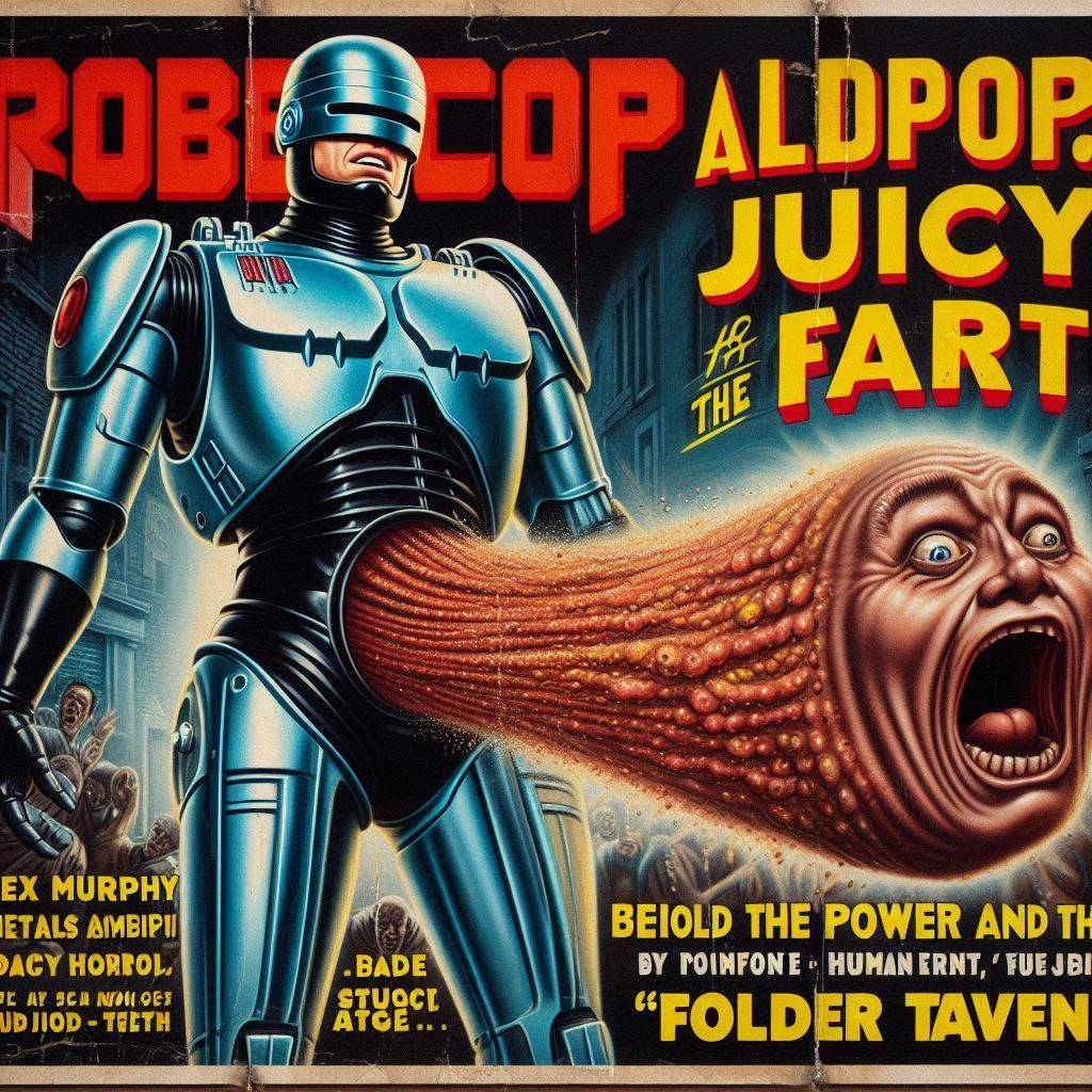 ROBOCOP SHITTING OUT FARTS OF DOOM