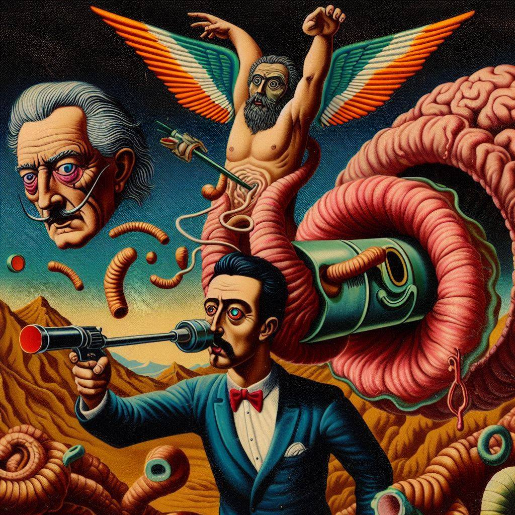 GUNS AND GUTS IN A CARNIVAL OF CHAOS