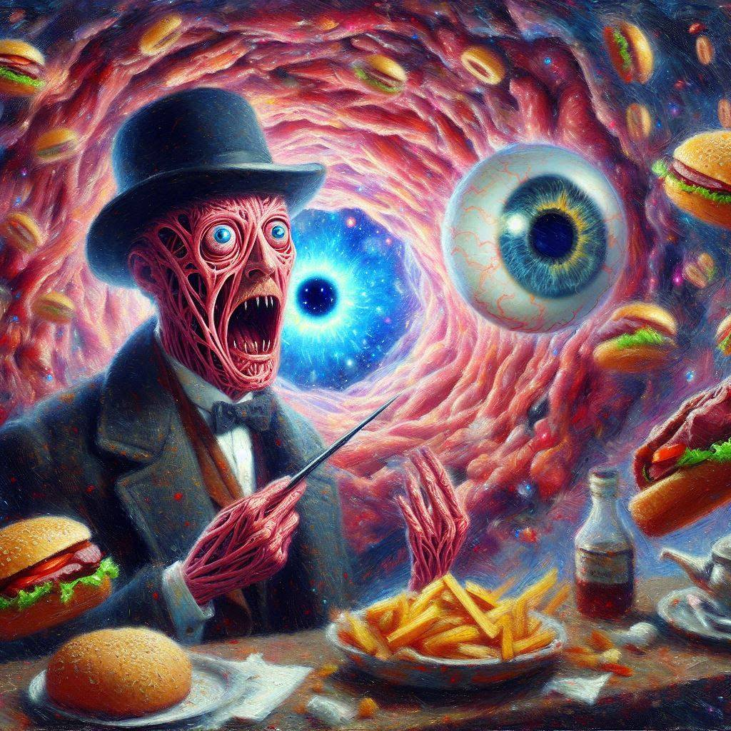 HUNGRY SOULS DEVOURING THE UNIVERSE'S GUTS