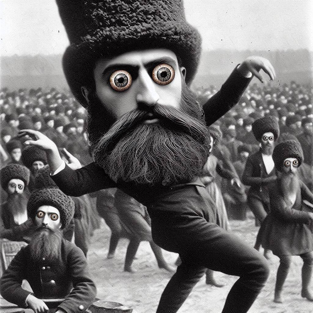 BEARDS DANCING WITH EYES LIKE BLACK HOLES
