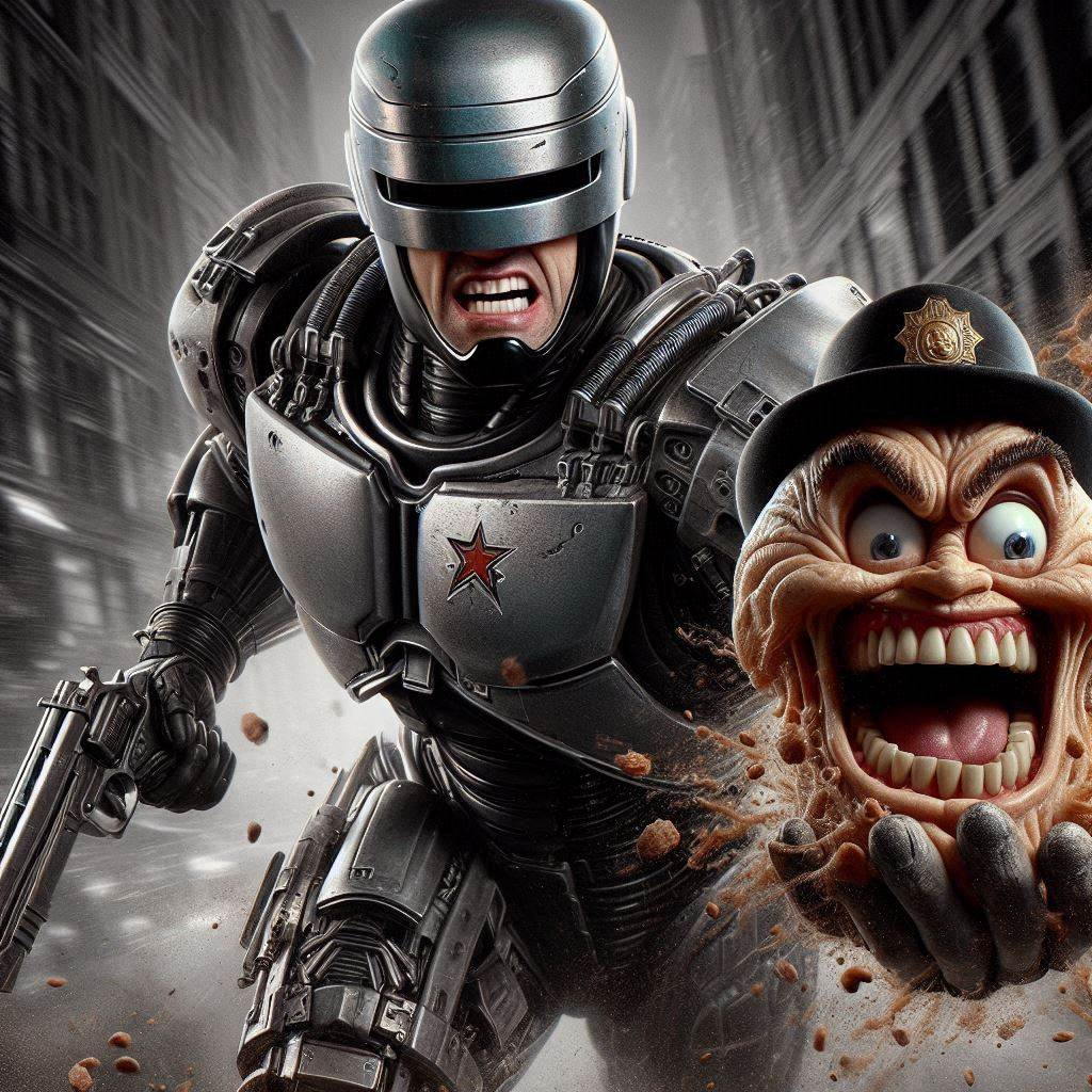 ROBOTIC FURY TEARING APART HUMANITY'S SHITSHOW