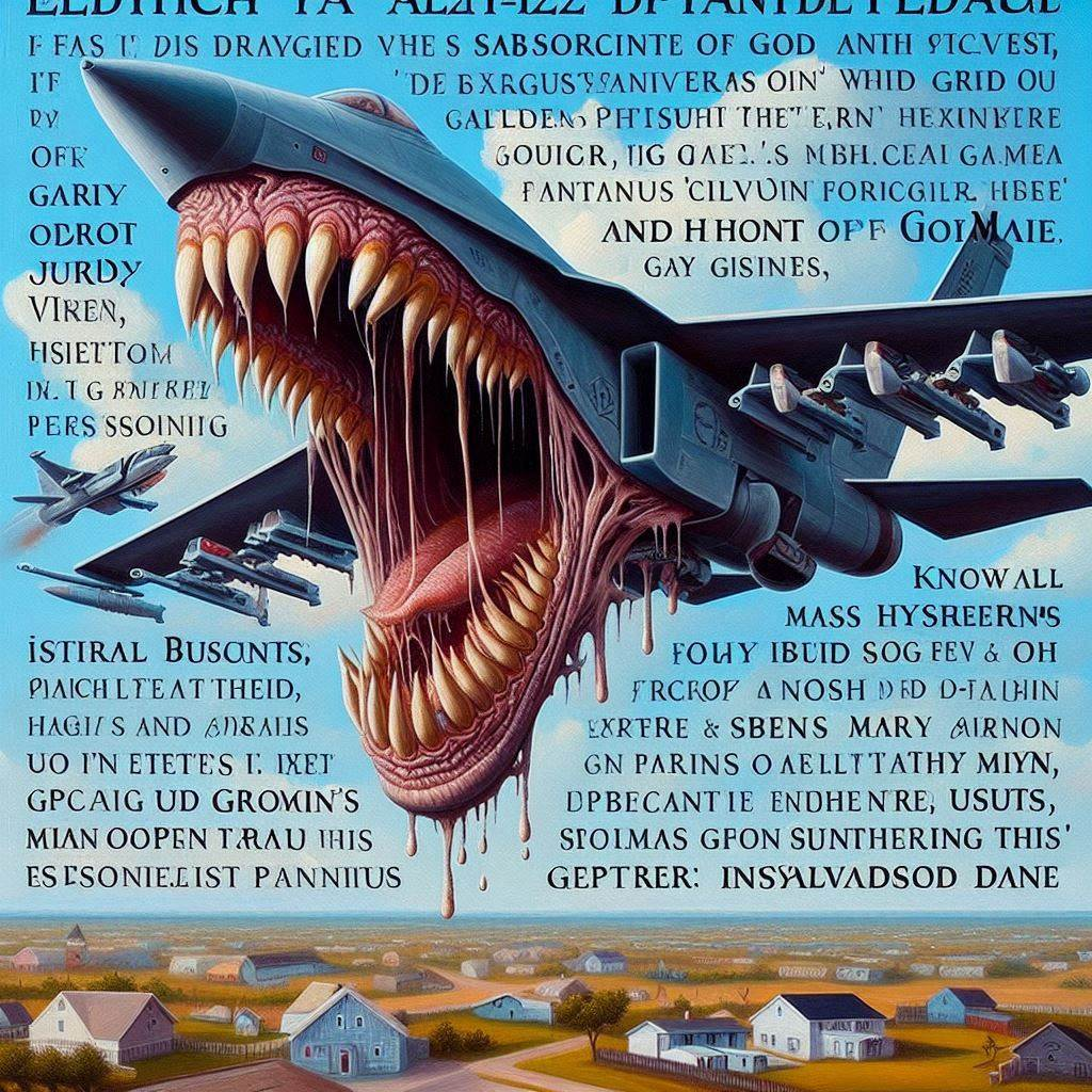 MONSTER SWALLOWING BOMBS LIKE CANDY