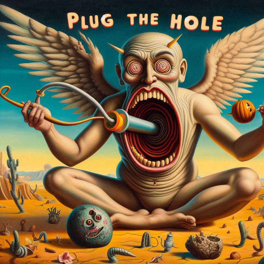 PLUGGING THE VOID WITH SCREAMS AND SPIRITS