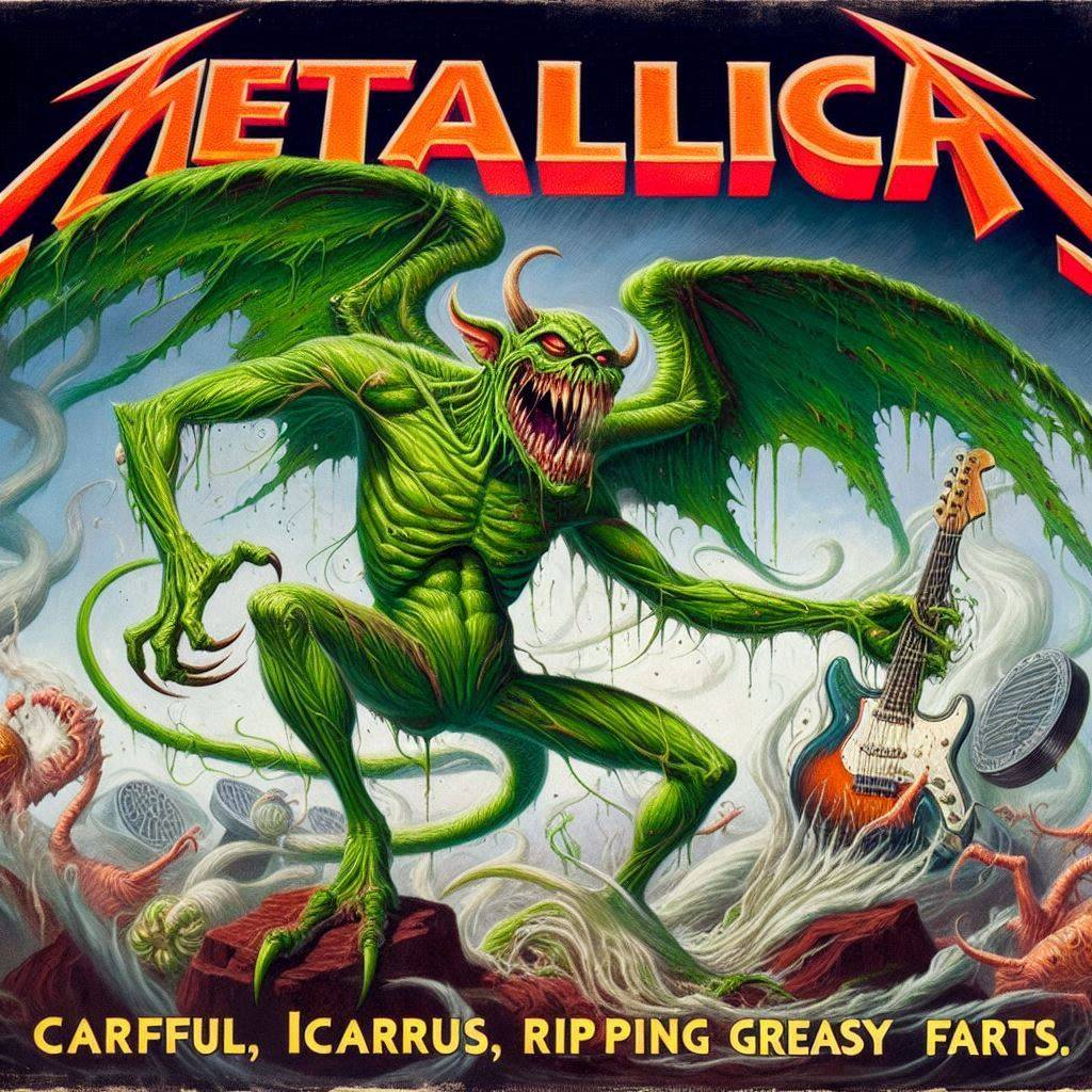 DEMONS SHITTING ON ROCK 'N' ROLL'S GRAVE