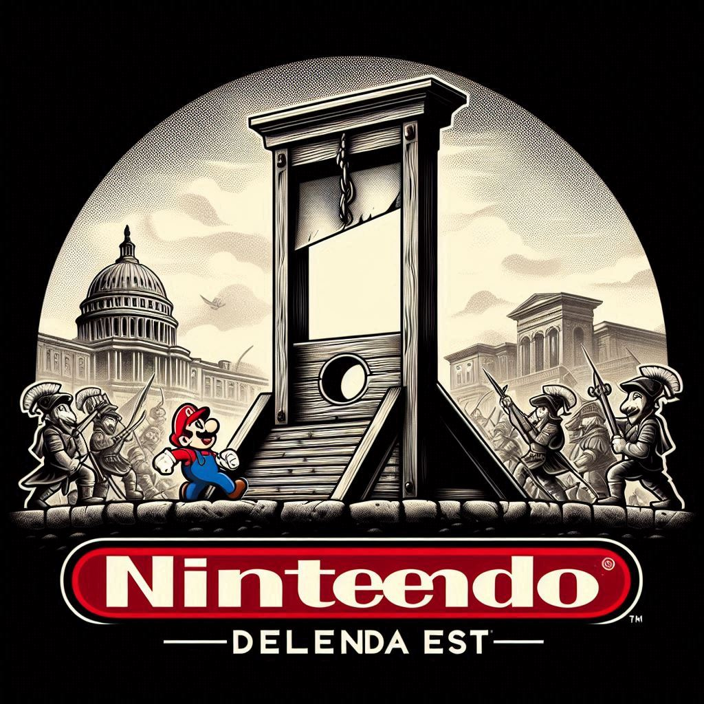 MARIO'S HEAD ON A CHOPPING BLOCK