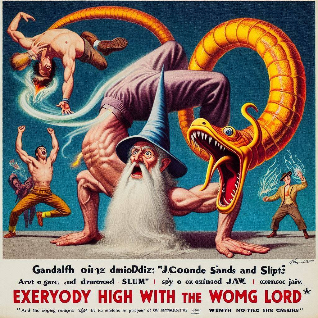 WIZARD'S BALLS BOUNCING ON DRAGON'S TONGUE