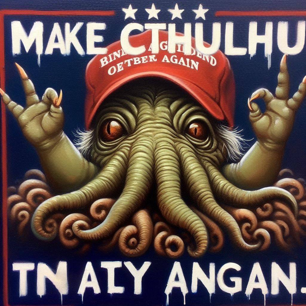 MAKE CTHULHU GREAT AGAIN, BITCHES!