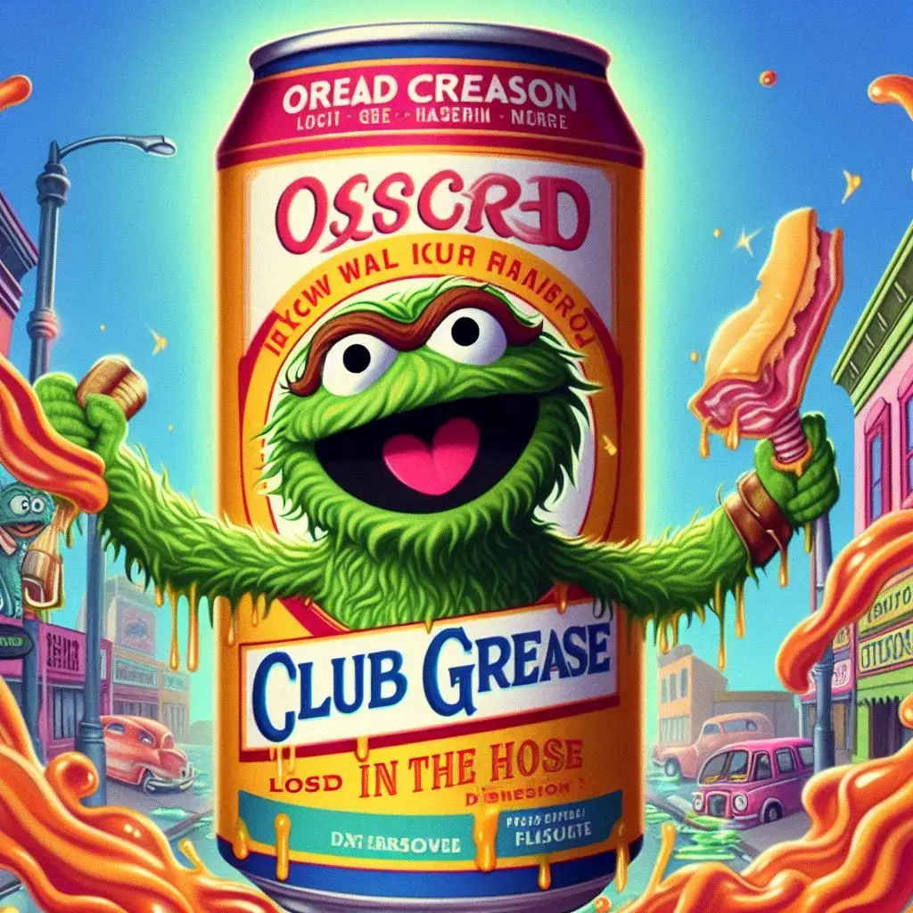 GREASED UP MONSTERS SLURPING ON TRASH CANDY