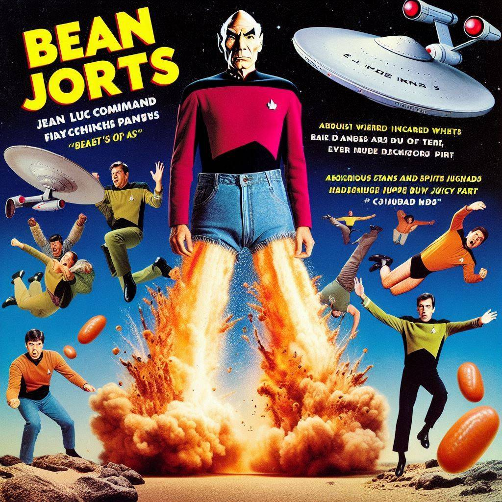 JEAN LUC COMMANDER'S FART ROCKETS TO SPACE