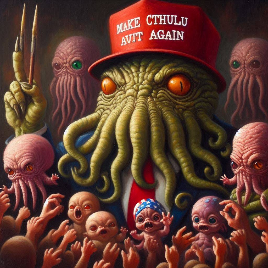 CTHULHU'S TENTACLES GRABBING YOUR SOUL