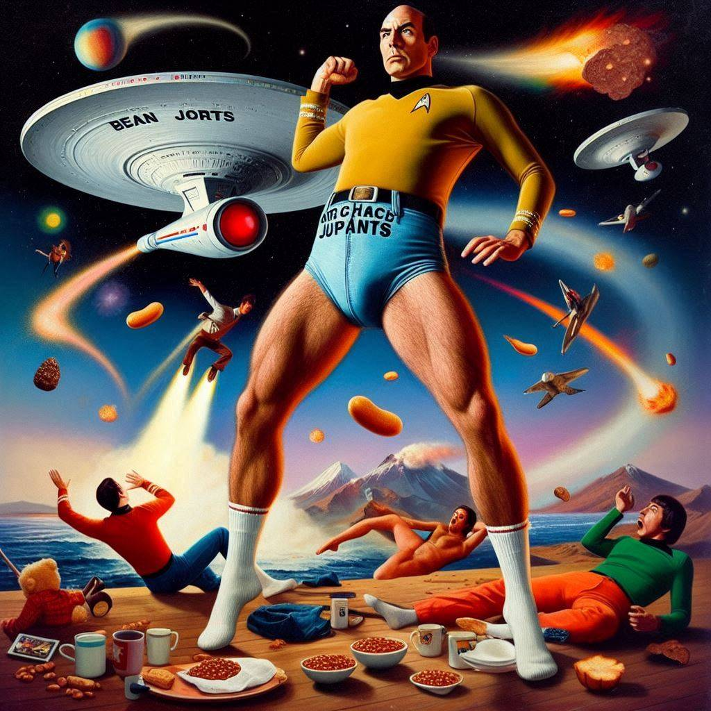 SPACE HEROES SHOVING BEANS UP THE UNIVERSE'S ASS