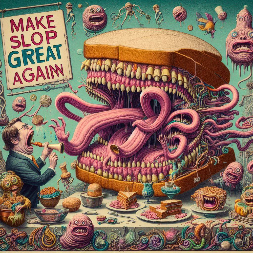 SANDWICH EATING YOUR SOUL WITH TONGUES OF DOOM