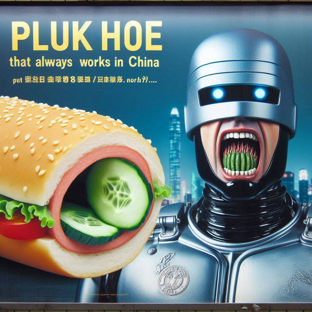 CYBER HAMBURGER DEVOURING ROBOT SOULS