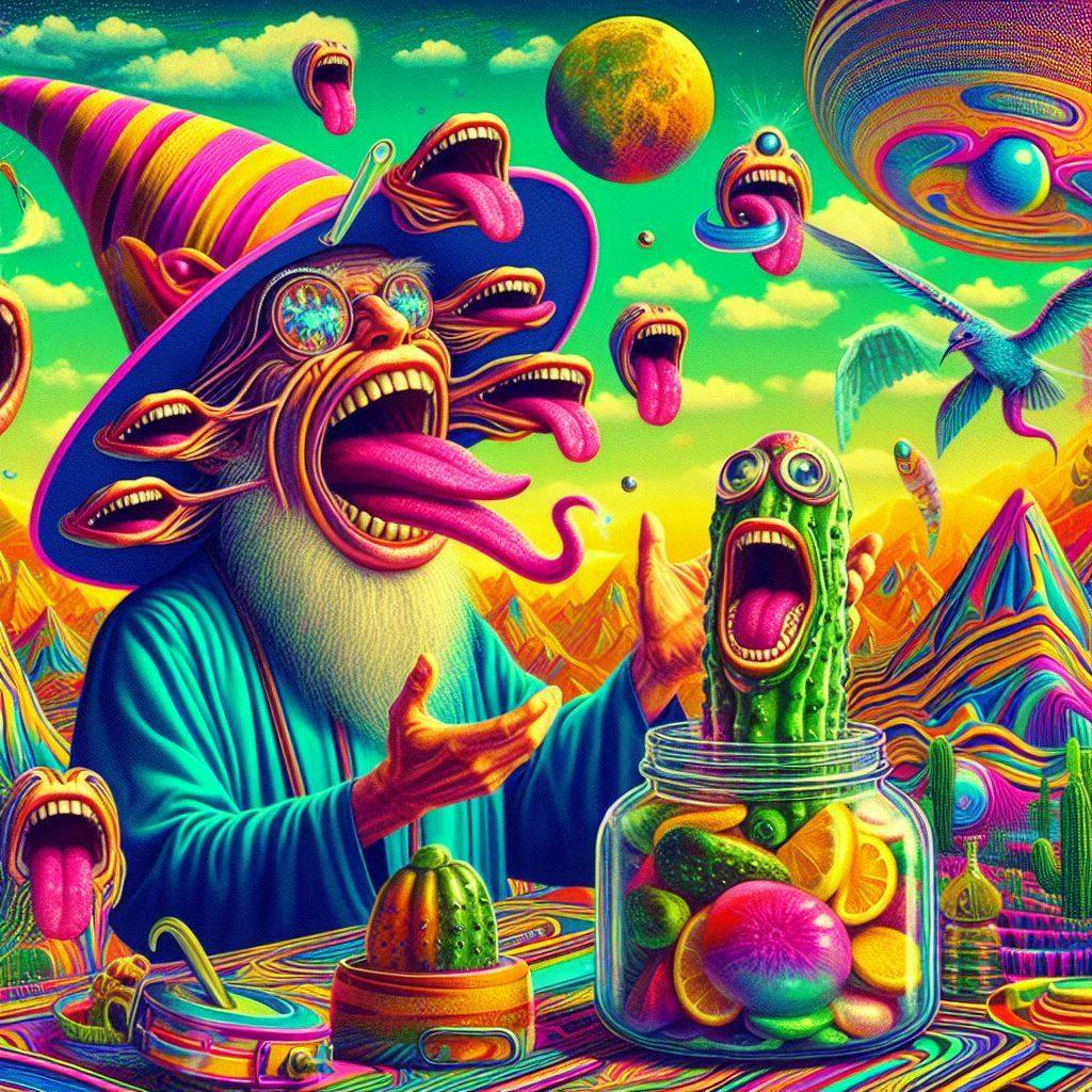 WIZARD'S TONGUE-FEST WITH CUCUMBER CARNAGE