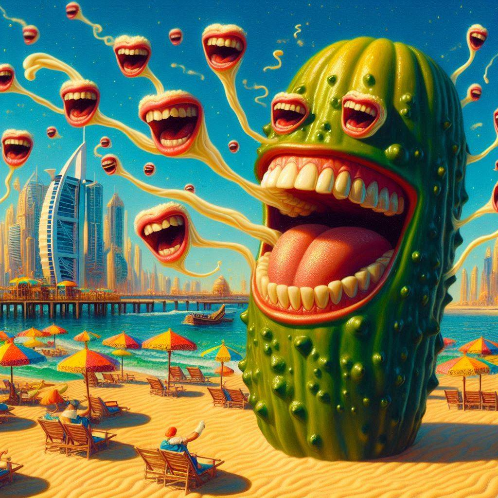 PICKLE SPITTING TEETH AND SCREAMING SUNSHINE