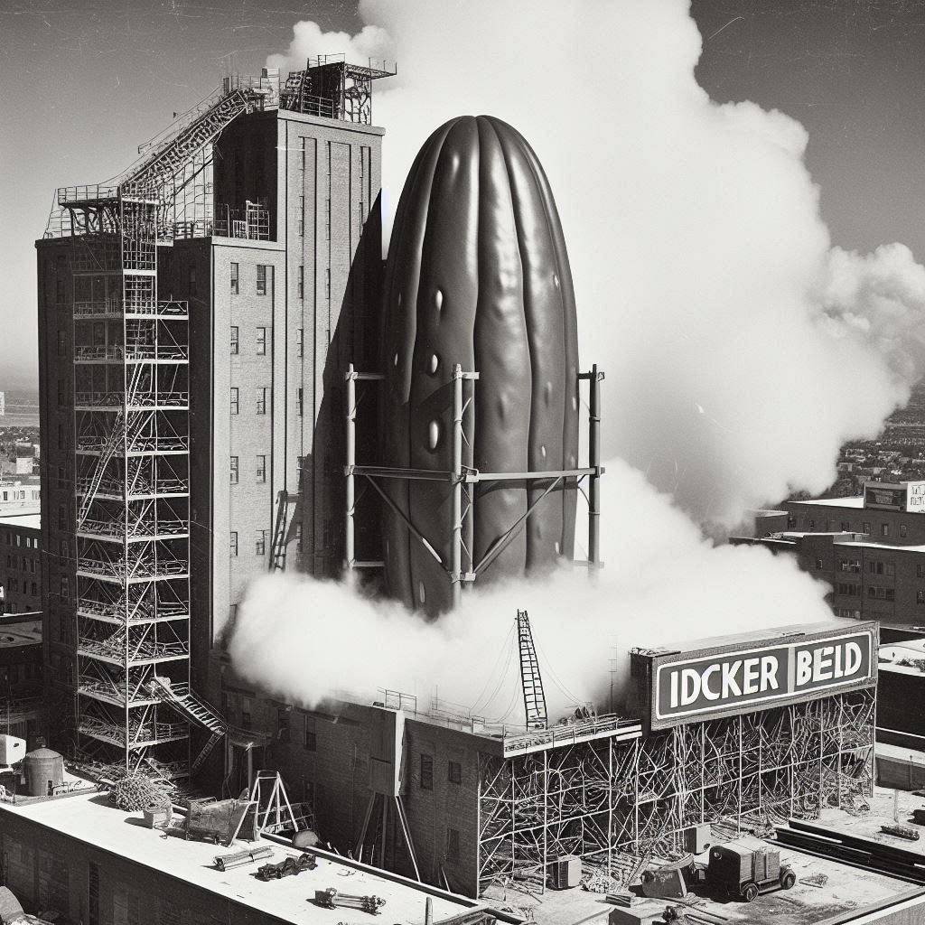 PICKLE ROCKET LAUNCHING INTO THE VOID