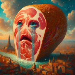 MEAT HEAD CRYING TEARS OF BLOOD