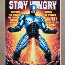 ROBOT SPUNKING POWER INTO THE VOID