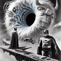 BATMAN'S NIGHTMARE EATING THE UNIVERSE'S SOUL