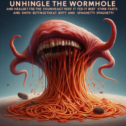 UNHINGE THE WORMHOLE OF SPAGHETTI NIGHTMARES