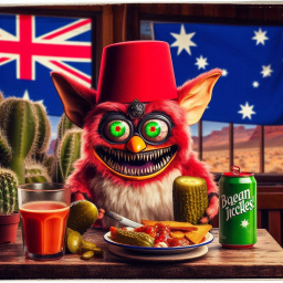 MONSTER MUNCHING ON PICKLES AND NIGHTMARES