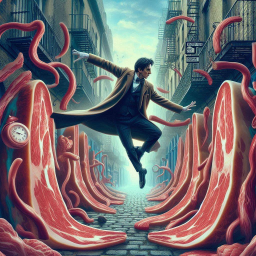 MEAT SLABS DANCING IN A GORE-FILLED ALLEY