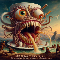 CUP OF DEATH SPITTING GORE AND CHAOS