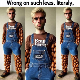 BEANS SHOVING THEMSELVES INTO FASHION