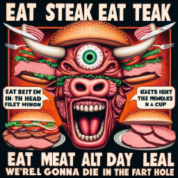 COWS SCREAMING FOR THEIR MEATY DEMISE