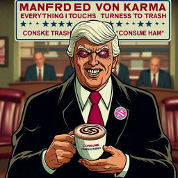 CORRUPTION BREWING IN A CUP OF SHIT