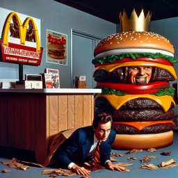 BURGER KINGDOM CRUSHING HUMANITY'S LAST HOPES