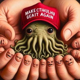 CTHULHU'S FINGERS FLIPPING OFF SANITY