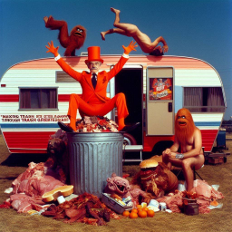 TRASH KINGDOM OF MEAT AND MISFIT MONSTERS