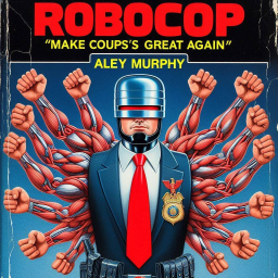 ROBOCOP'S ARMS RIPPING THROUGH THE FLESH OF ORDER
