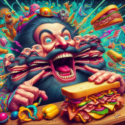 MOUTH FEASTING ON A CARNIVAL OF CHAOS