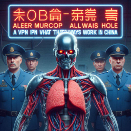 ROBOT HEART PULSING IN A CAGE OF COPS