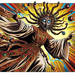 MEDUSA'S HAIR STRANGLING THE SUN