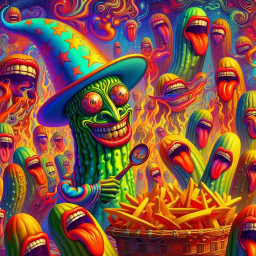 PICKLES SCREAMING FOR FRENCH FRY REDEMPTION