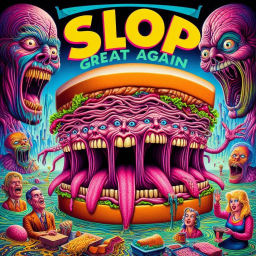 SLIME BURGER EATING YOUR SOUL FOR BREAKFAST