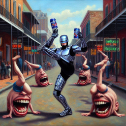 ROBOT DANCING ON HEADLESS BODIES' NIGHTMARE