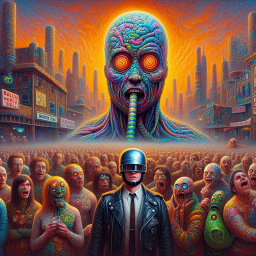 MONSTER SUCKING THE LIFE OUT OF THE CITY