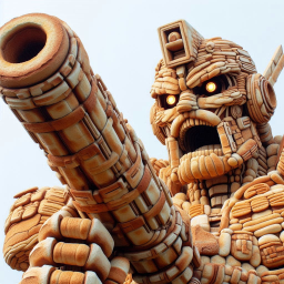 COOKIE MONSTER WITH A CANNON FOR A DICK